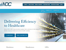 Tablet Screenshot of ndc-inc.com