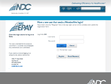 Tablet Screenshot of aim.ndc-inc.com